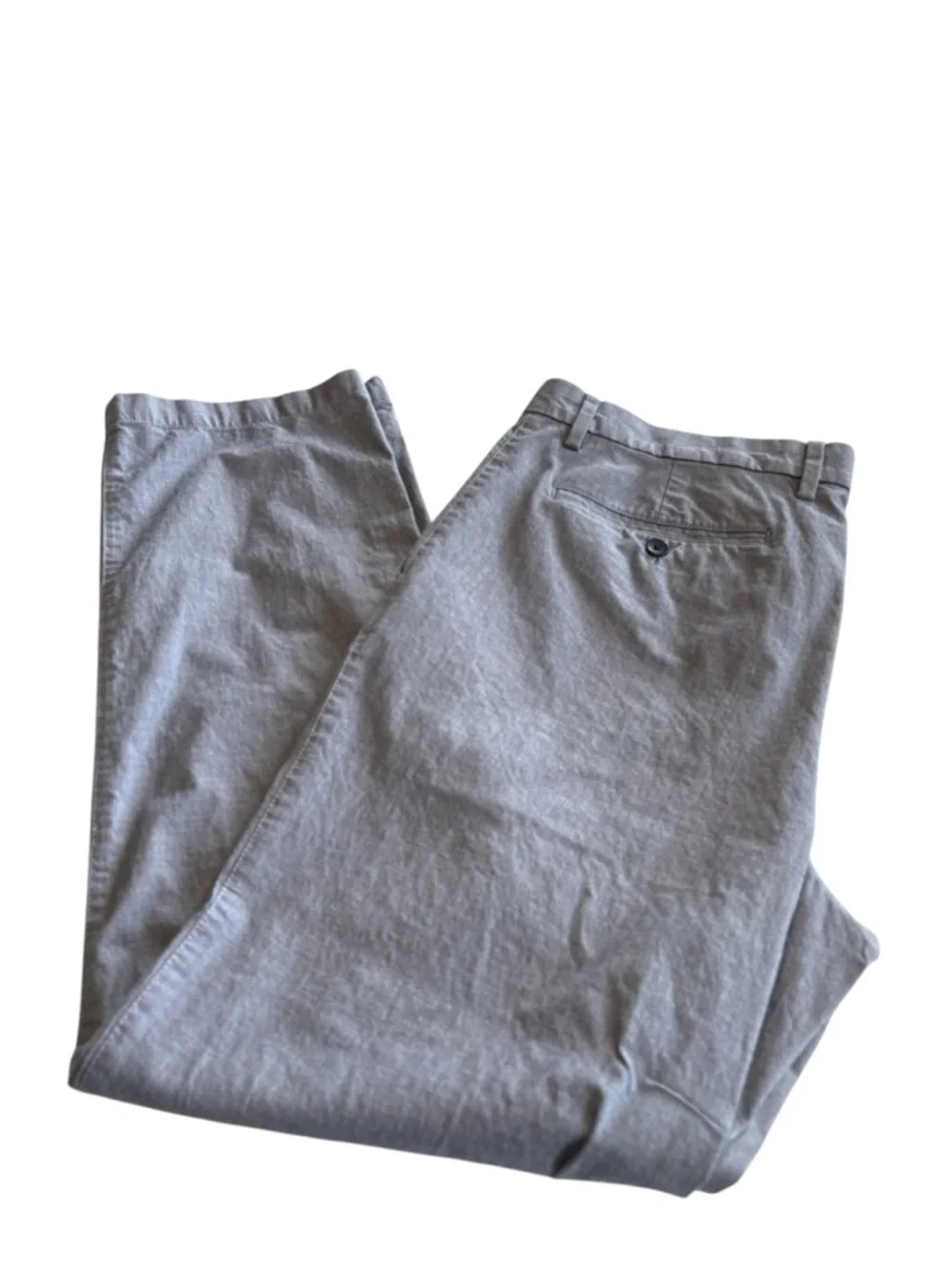 Banana Republic Aiden Fit Pants 36x32 Blue Cotton Flat Front Chino